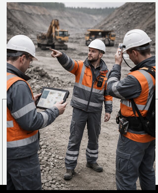 Система контроля персонала для горнодобывающей отрасли в Домодедове