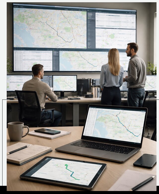 Трекинг грузов и Fleet Management, мониторинг автопарка в Домодедове