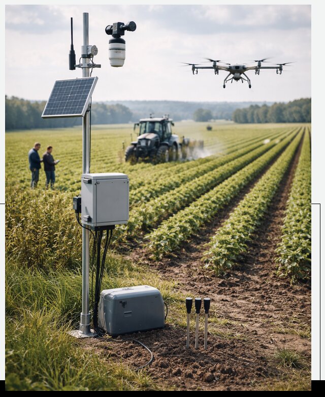 Разработка IoT мониторинга полей в Домодедове от 8947 р. | АвикейДмд